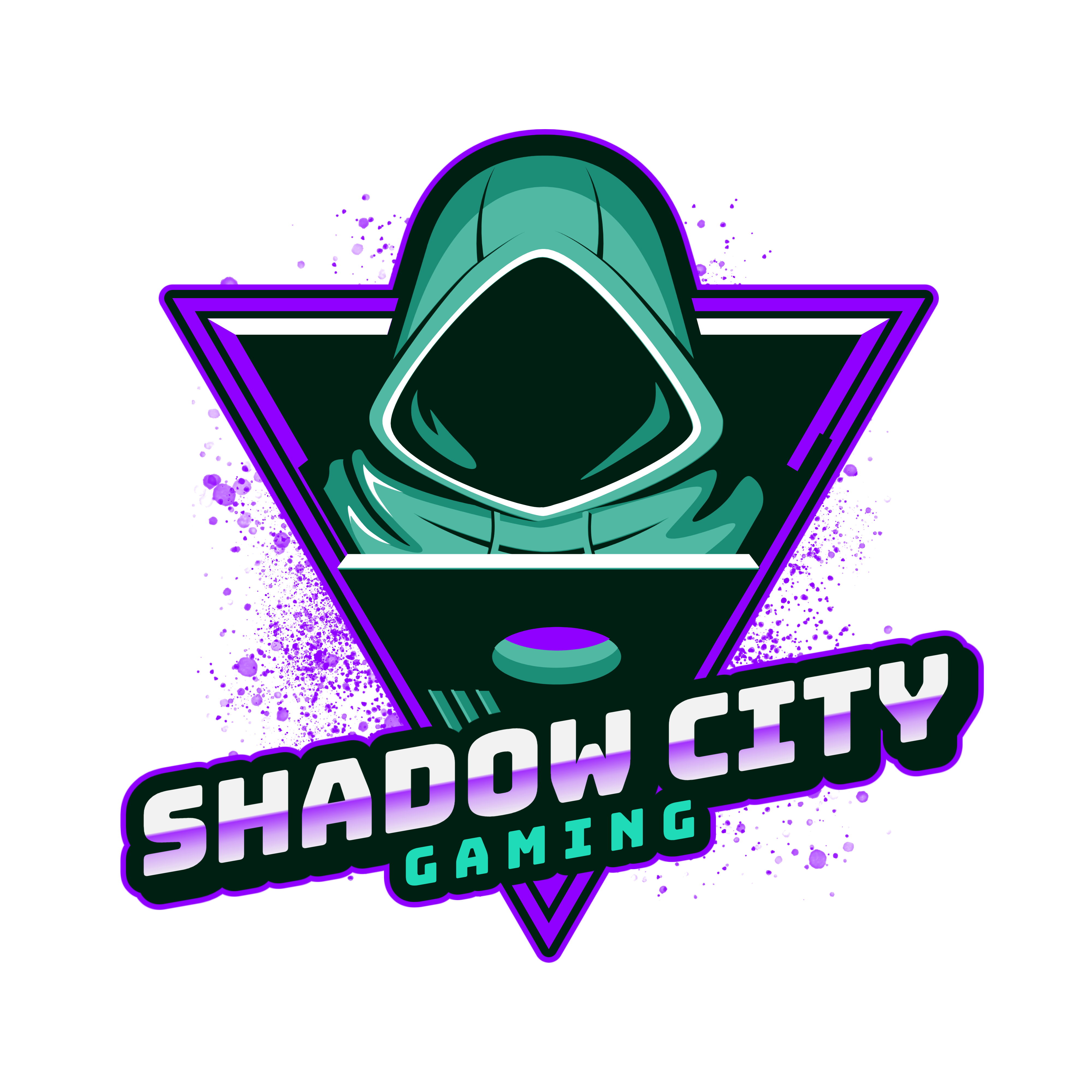 Shadow assassin logo mascot esport team or print Vector Image